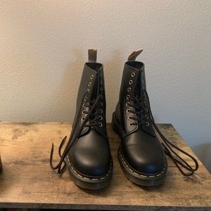Dr. Martens Unisex-Adult Vegan 1460 Combat Boot